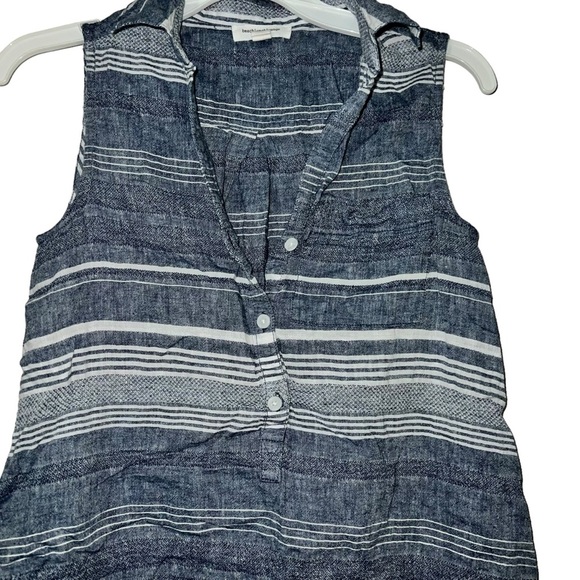 Beach Lunch Lounge Collection Sleeveless Blouse size XS - Picture 2 of 7